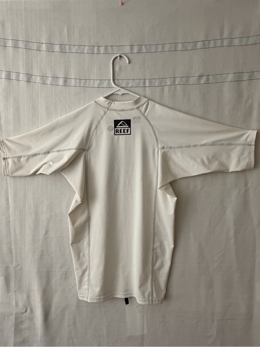 Reef Life’s Short Go Surfing Rash Guard Ivory Youth Size S(A591) - Picture 8 of 9